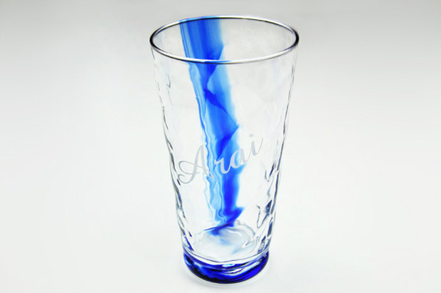 グラス　タンブラー　ブルーライン　イメージ